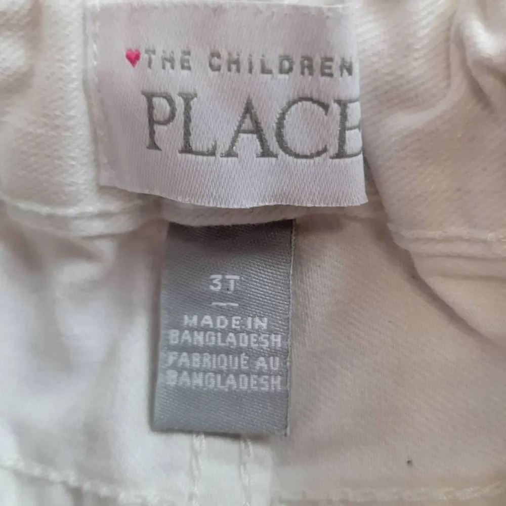 Children's Place white denim shorts 3T